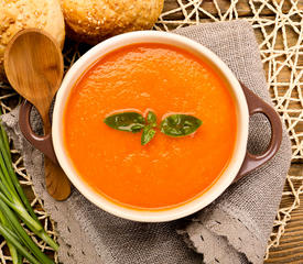 Mom's Spiced Carrot Soup