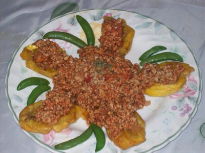 Ground Chicken Plantain Boats