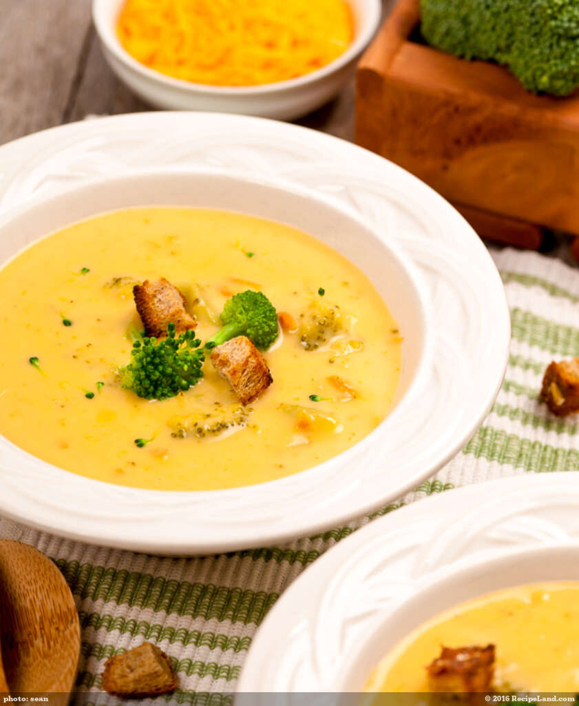 Broccoli Cheddar Beer Soup recipe