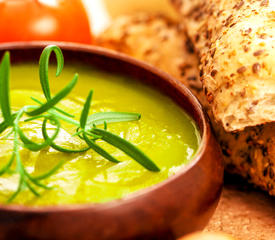 Smooth Broccoli-Cauliflower Soup