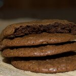 Low Fat Chewy Chocolate Cookies