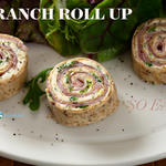 Easy Ranch Tortilla Roll-Ups