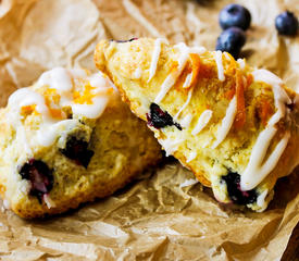 Blueberry Cream Scones