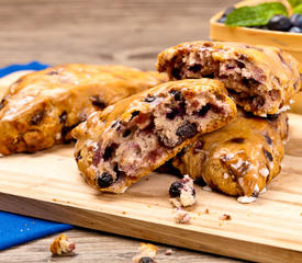 Whole Wheat Blueberry Scones