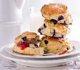 Lemon Blueberry Biscuits