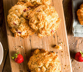 Kate's Strawberry Biscuits