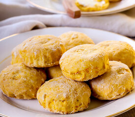 Yeast Pumpkin Biscuits