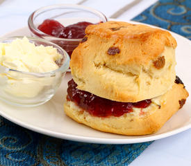 Cornmeal-Raisin Scones