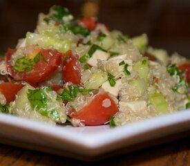 Quinoa and Smoked Tofu Salad