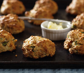 Bacon and Cheddar Drop Biscuits