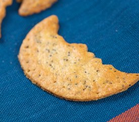 Halloween Cheddar Poppy Moon Crackers