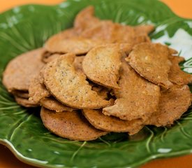 Halloween Cheddar Poppy Moon Crackers