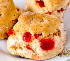 Whole Wheat Cinnamon Fruit Scones