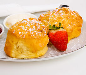 Honey and Lemon Balm Tea Biscuits