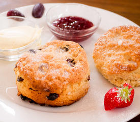 Oatmeal Currant Buttermilk Drop Biscuits