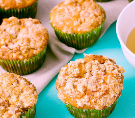 Apple Streusel Sour Cream Muffins