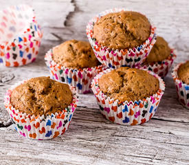 Backpack Banana Bran Muffins