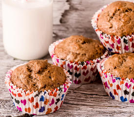 Rainbow Blossom's Vegan Banana Muffins