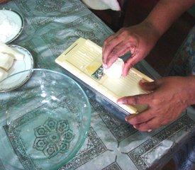 Homemade Steamed Tapioca