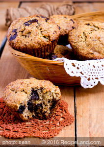 Berry Orange Banana Muffins