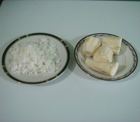 Homemade Steamed Tapioca