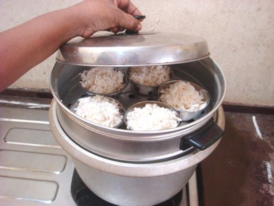 Homemade Steamed Tapioca