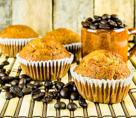 Orange Sourdough Muffins