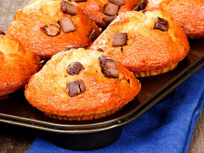 Charles Banana Chocolate Chip Muffins