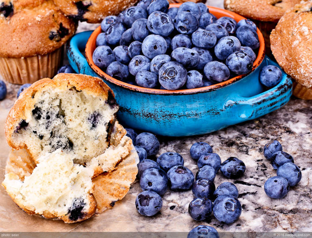 Bo's Low Fat Berry Muffins recipe