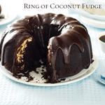 Ring of Coconut Fudge Cake