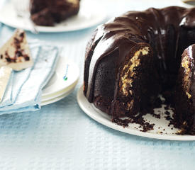 Ring of Coconut Fudge Cake