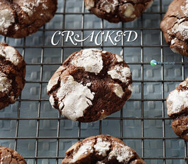 Cracked Chocolate Cookies