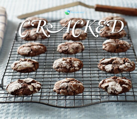 Cracked Chocolate Cookies