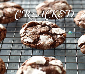 Cracked Chocolate Cookies