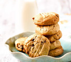 Chocolate Chip Peanut Butter and Honey Cookies