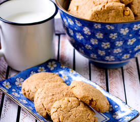 Peanut Butter Bulgur Cookies