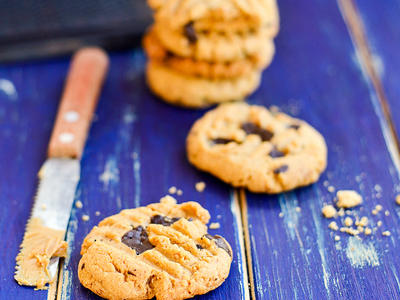 Peanut Butter Baby Ruth Cookies