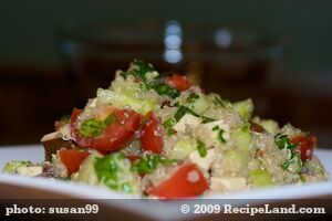 Quinoa and Smoked Tofu Salad