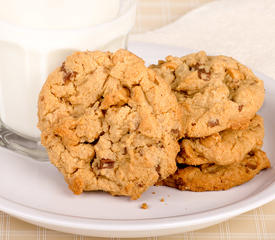 Chunky Peanut Chocolate Chip  Cookies