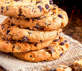 Homemade Slice and Bake Chocolate Chip Cookies