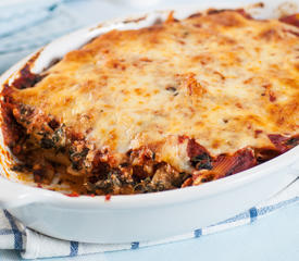 Baked Spinach and Ricotta Penne