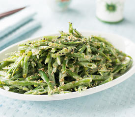 Green Beans with Sesame Dressing