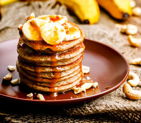 Oven-Baked Wheat Pancakes