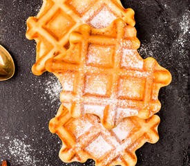 Autumn Pumpkin Waffles