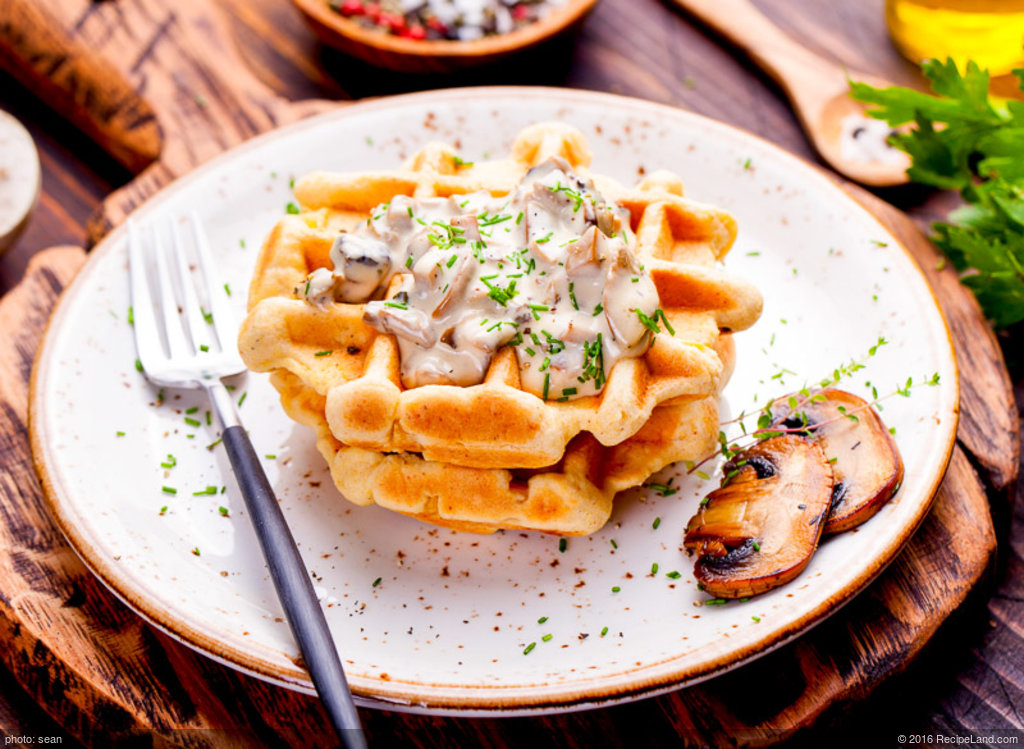 Very Healthy Breakfast Waffles