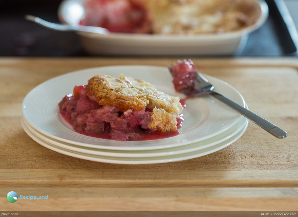 Rhubarb Something Dessert