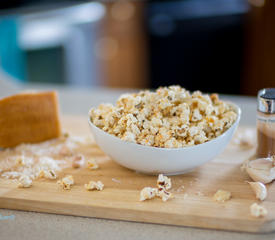 Garlic and Parmesan Popcorn