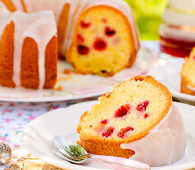 Berry Almond Bundt Cake