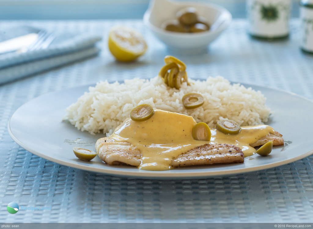 Baked Sole with Lemon Sauce recipe