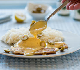 Baked Sole with Lemon Sauce